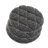 Maxbell 3x Dishwashing Sponge Reusable Dish Scrubber for Countertops Bathroom Dishes Round