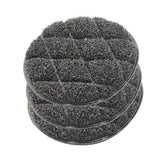 Maxbell 3x Dishwashing Sponge Reusable Dish Scrubber for Countertops Bathroom Dishes Round