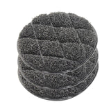 Maxbell 3x Dishwashing Sponge Reusable Dish Scrubber for Countertops Bathroom Dishes Round