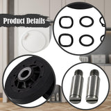 Maxbell RB170002 Assembly Dryer Repair Kit Dryer Drum Roller Kit for Ade3lrgs171TW01