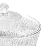 Maxbell Cake Plate with Cover Serving Cookie Platter for Dining Room Holidays Events C