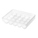 Maxbell Egg Holder Organizer Clear Large Capacity Fridge Organizer for Fridge Pantry 20 Grids