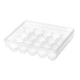 Maxbell Egg Holder Organizer Clear Large Capacity Fridge Organizer for Fridge Pantry 20 Grids