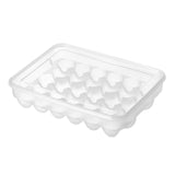 Maxbell Egg Holder Organizer Clear Large Capacity Fridge Organizer for Fridge Pantry 30 Grids