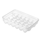 Maxbell Egg Holder Organizer Clear Large Capacity Fridge Organizer for Fridge Pantry 30 Grids