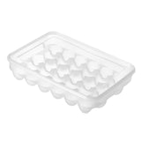 Maxbell Egg Holder Organizer Clear Large Capacity Fridge Organizer for Fridge Pantry 30 Grids