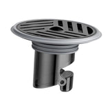 Maxbell Bathroom Floor Drain Premium Portable Replacement for Toilet Bathroom Shower Gray