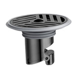 Maxbell Bathroom Floor Drain Premium Portable Replacement for Toilet Bathroom Shower Gray