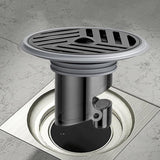 Maxbell Bathroom Floor Drain Premium Portable Replacement for Toilet Bathroom Shower Gray