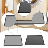 Maxbell Protective Pad Multifunction Laundry Room Accessories Washer and Dryer Cover Gray