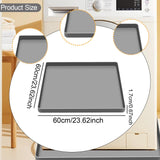 Maxbell Protective Pad Multifunction Laundry Room Accessories Washer and Dryer Cover Gray