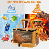 Maxbell BBQ Blanket for Resting Meat, Large Insulated Resting Bag for Camping Picnic