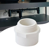 Maxbell PVC Hose Adapter Coupling for Plumbing Connections Irrigation Swimming Pools