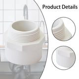 Maxbell PVC Hose Adapter Coupling for Plumbing Connections Irrigation Swimming Pools