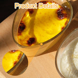 Maxbell Dessert Bowl 8.09oz Cooking Convenient Glass Bowl for Side Dishes Baking Bar