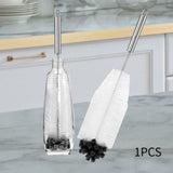 Maxbell 31cm Soda Bottle Cleaning Brush Lightweight Accessory Stainless Steel Handle