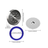 Maxbell Precision Shower Screen and Shower Holder with Silicone Gasket Professional