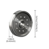 Maxbell Stainless Steel Shower Screen Holder Easy to Clean Sturdy Spare Part Replace