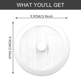 Maxbell Floor Drain Hair Catcher Easy to Install Round Premium Shower Drain Strainer