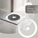 Maxbell Floor Drain Hair Catcher Easy to Install Round Premium Shower Drain Strainer