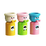Maxbell Toothbrush Cup and Holder Mouthwash Cup Rack for Birthday Daily Use Tabletop 3pcs