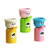 Maxbell Toothbrush Cup and Holder Mouthwash Cup Rack for Birthday Daily Use Tabletop 3pcs