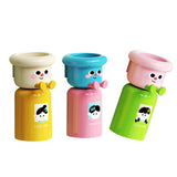 Maxbell Toothbrush Cup and Holder Mouthwash Cup Rack for Birthday Daily Use Tabletop 3pcs