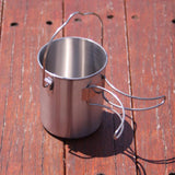 Maxbell Foldable Camping Cup 750ml Outdoor Camp Cook Pot for Camp Travel Backpacking