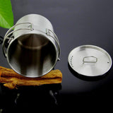 Maxbell Foldable Camping Cup 750ml Outdoor Camp Cook Pot for Camp Travel Backpacking