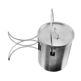 Maxbell Foldable Camping Cup 750ml Outdoor Camp Cook Pot for Camp Travel Backpacking