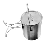 Maxbell Foldable Camping Cup 750ml Outdoor Camp Cook Pot for Camp Travel Backpacking