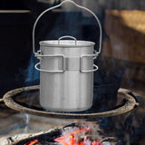 Maxbell Foldable Camping Cup 750ml Outdoor Camp Cook Pot for Camp Travel Backpacking