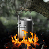Maxbell Foldable Camping Cup 750ml Outdoor Camp Cook Pot for Camp Travel Backpacking