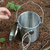 Maxbell Foldable Camping Cup 750ml Outdoor Camp Cook Pot for Camp Travel Backpacking