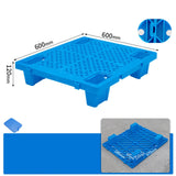 Maxbell Plastic Pallet Wear Resistant Basement Pallet for Supermarket Garage L