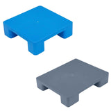 Maxbell Plastic Pallet Lightweight Basement Pallet for Restaurant Garage Supermarket Blue