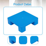 Maxbell Plastic Pallet Lightweight Basement Pallet for Restaurant Garage Supermarket Blue