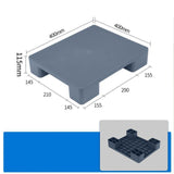 Maxbell Plastic Pallet Lightweight Basement Pallet for Restaurant Garage Supermarket Gray