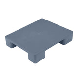 Maxbell Plastic Pallet Lightweight Basement Pallet for Restaurant Garage Supermarket Gray