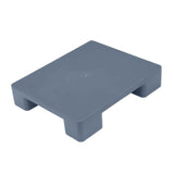 Maxbell Plastic Pallet Lightweight Basement Pallet for Restaurant Garage Supermarket Gray