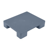 Maxbell Plastic Pallet Lightweight Basement Pallet for Restaurant Garage Supermarket Gray