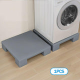 Maxbell Plastic Pallet Lightweight Basement Pallet for Restaurant Garage Supermarket Gray