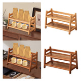 Maxbell Coffee Syrup Display Rack Kitchen Counter Shelf