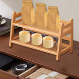 Maxbell Coffee Syrup Display Rack Kitchen Counter Shelf