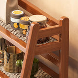Maxbell Syrup Bottle Display Rack Coffee Station Organizer for Desktop