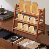 Maxbell Syrup Bottle Display Rack Coffee Station Organizer for Desktop