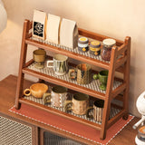 Maxbell Syrup Bottle Display Rack Coffee Station Organizer for Desktop