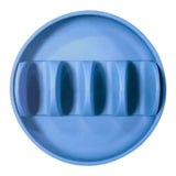 Maxbell Taco Holder Plates for Soft and Hard Tacos for Kitchen Family Dinner Parties blue