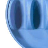 Maxbell Taco Holder Plates for Soft and Hard Tacos for Kitchen Family Dinner Parties blue