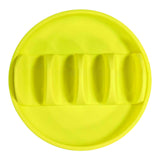 Maxbell Taco Holder Plates for Soft and Hard Tacos for Kitchen Family Dinner Parties yellow